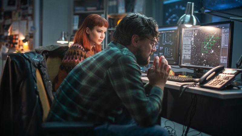 Don't Look Up Poster Landscape Image