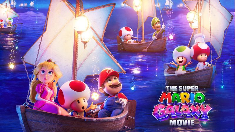 The Super Mario Galaxy Movie Poster Landscape Image